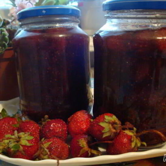 Рецепт клубничный джем с ванилью и черным перцем