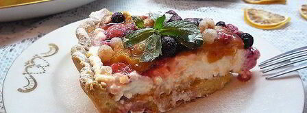 кростата с абрикосовым джемом и рикоттой. Шаг 8