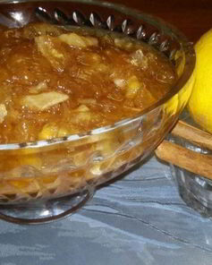 Лимонный джем с имбирем