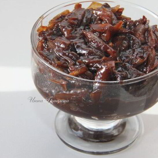 Рецепт луковый джем с шоколадом