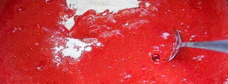 натуральный джем из клубники. Шаг 3