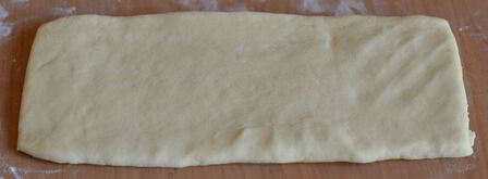 песочные полоски с джемом и орехами. Шаг 2