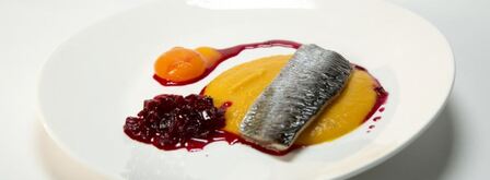 сельдь конфи с пармантье и свекольным джемом. Шаг 10