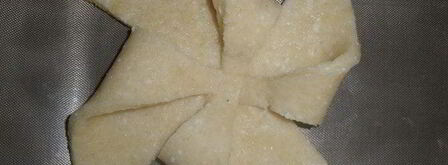 творожные вертушки с джемом. Шаг 6