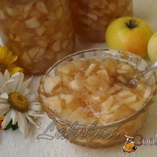 Рецепт яблочный джем с карамелью