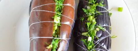 фаршированные баклажаны на зиму. Шаг 10