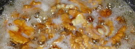 грецкие орехи в сахаре. Шаг 5