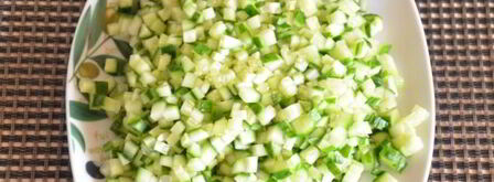 икра из огурцов на зиму. Шаг 3