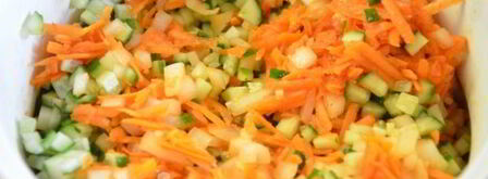 икра из огурцов на зиму. Шаг 8