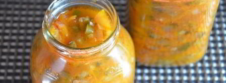 икра из огурцов на зиму. Шаг 9