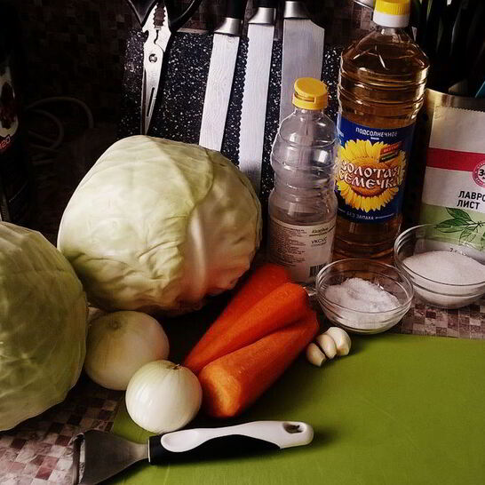 Рецепт капуста салатная на зиму