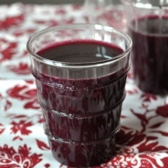 Рецепт черничный компот