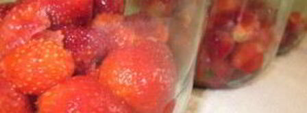 клубничный компот на зиму. Шаг 2