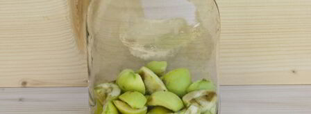 компот из алычи и яблок на зиму. Шаг 4