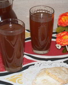 Компот из чернослива и яблок