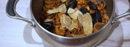 компот из чернослива и яблок. Шаг 3