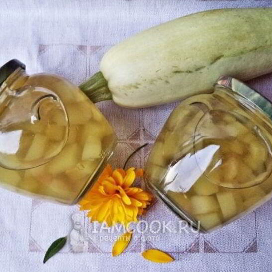 Рецепт компот из кабачков на зиму