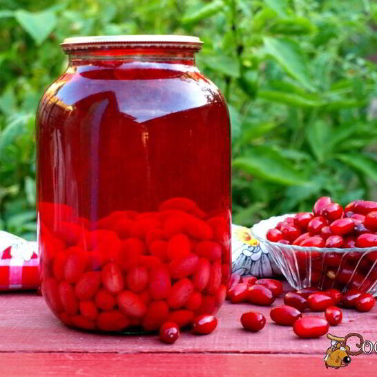 Рецепт компот из кизила на зиму