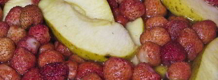 компот из клубники и яблок. Шаг 7