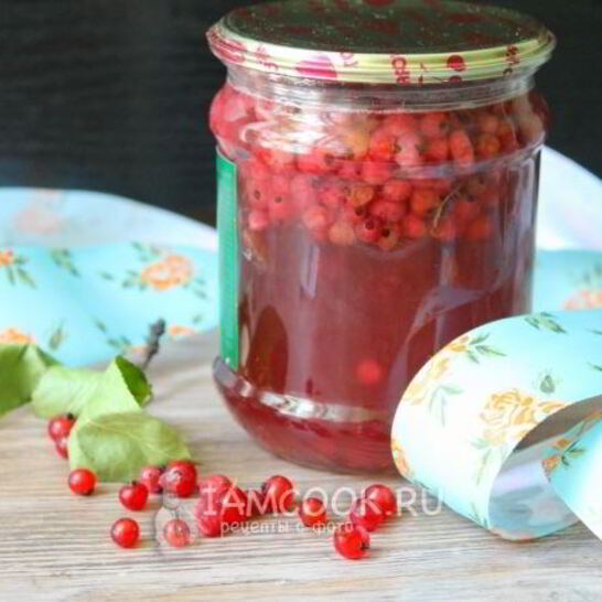 Рецепт компот из красной смородины на зиму