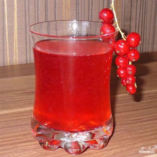 Рецепт компот из красной смородины