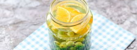 компот из крыжовника с апельсином. Шаг 7