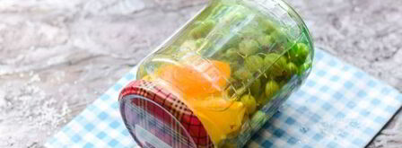 компот из крыжовника с апельсином. Шаг 9