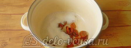 компот из кураги. Шаг 2