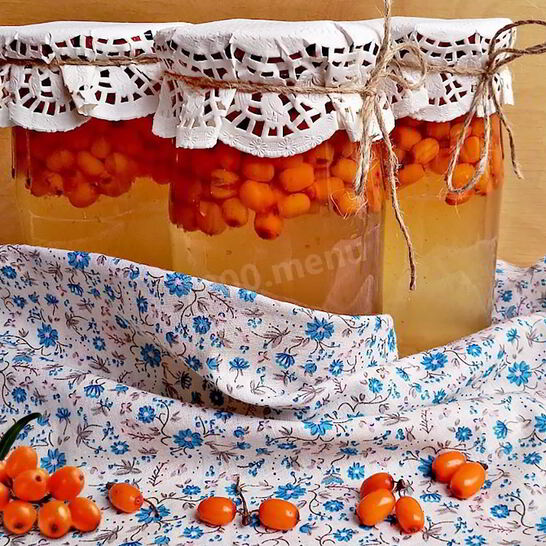 Рецепт компот из облепихи на зиму