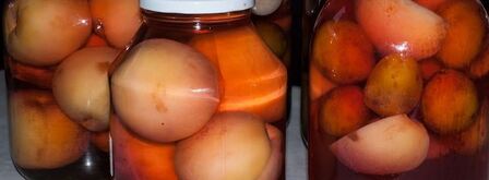 компот из персиков на зиму. Шаг 12