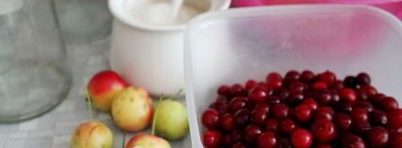 компот из ранеток и вишни на зиму. Шаг 3