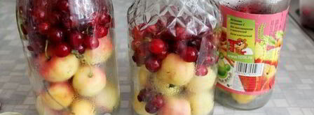 компот из ранеток и вишни на зиму. Шаг 5