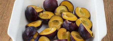 компот из слив на зиму. Шаг 2