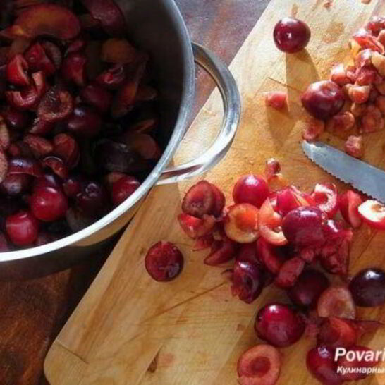 Рецепт компот из слив