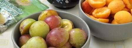 компот из сливы и абрикоса на зиму. Шаг 4