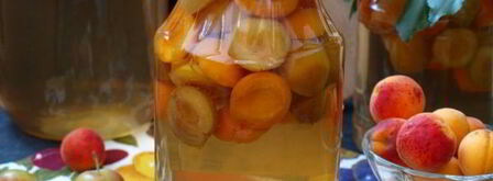 компот из сливы и абрикоса на зиму. Шаг 10