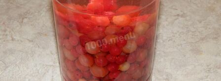 компот из смородины и крыжовника на зиму. Шаг 4