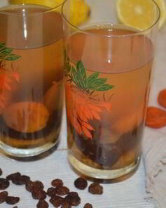 Компот из сухофруктов и изюма