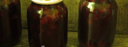 компот из терна на зиму. Шаг 10