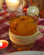 Компот из тыквы с апельсином