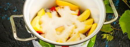 компот из винограда и яблок на зиму. Шаг 11