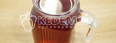 компот из вишни и яблок. Шаг 7