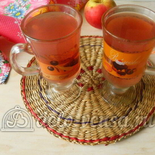 Рецепт компот из яблок, груш и ягод