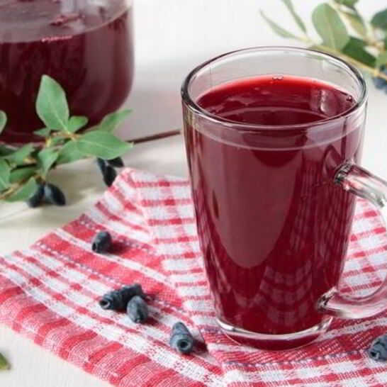 Рецепт компот из жимолости