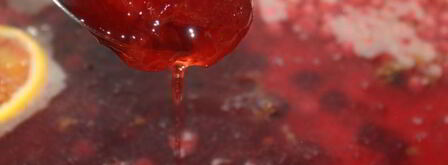 компот-крюшон со смородиной и гибридом мандарина с гранатом. Шаг 6