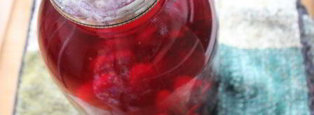 вишневый компот на зиму. Шаг 7