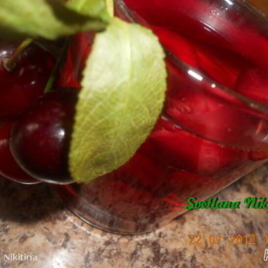 Рецепт вишневый компот