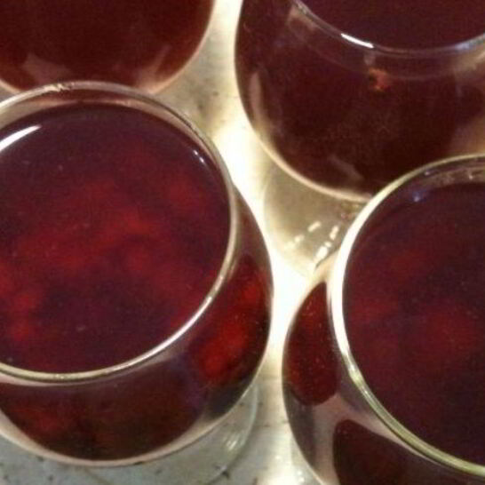 Рецепт желе из компота с желатином