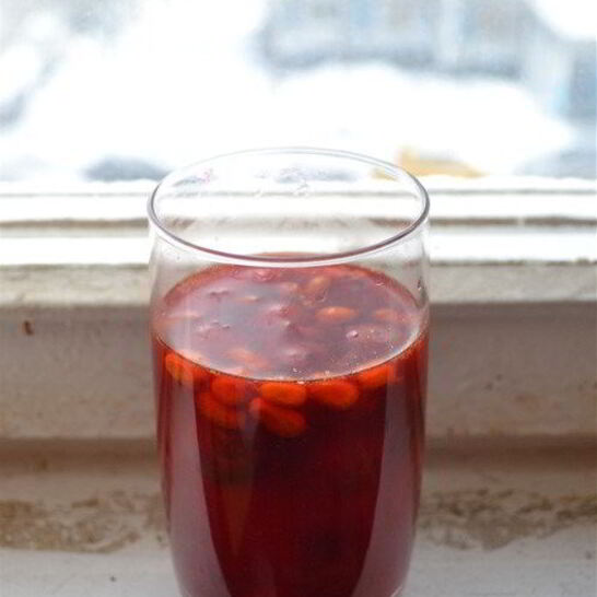 Рецепт зимний компот из вишни и облепихи