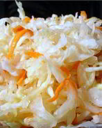 Квашеная капуста хрустящая